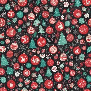 christmas pattern background