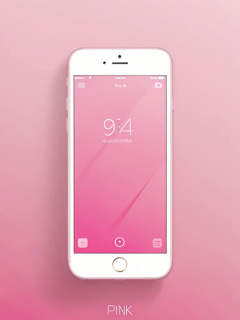 pink lockscreen