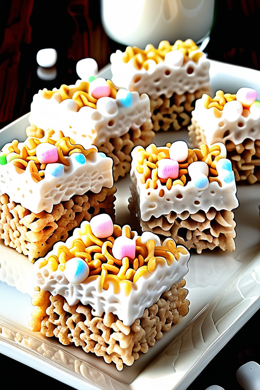 rice crispy treats with marshmallow creme