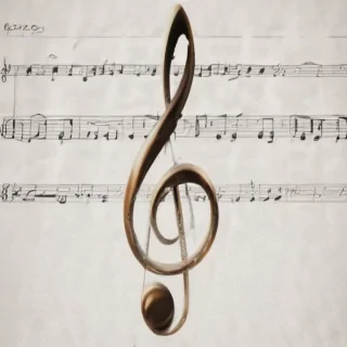 music note transparent background