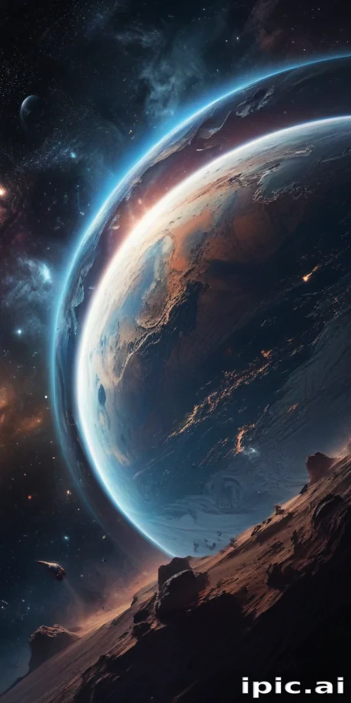 iphone space wallpaper
