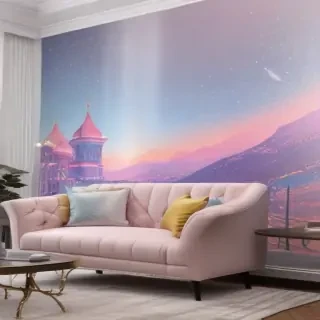 holographic wallpaper