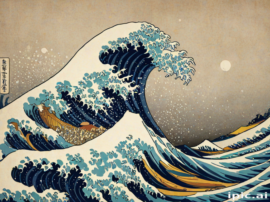 the great wave wallpaper