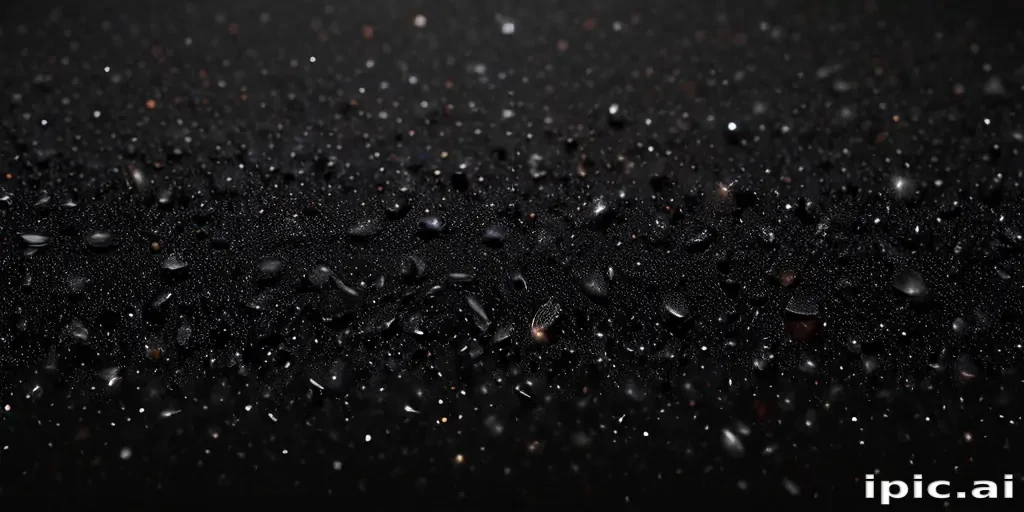 sparkling black background