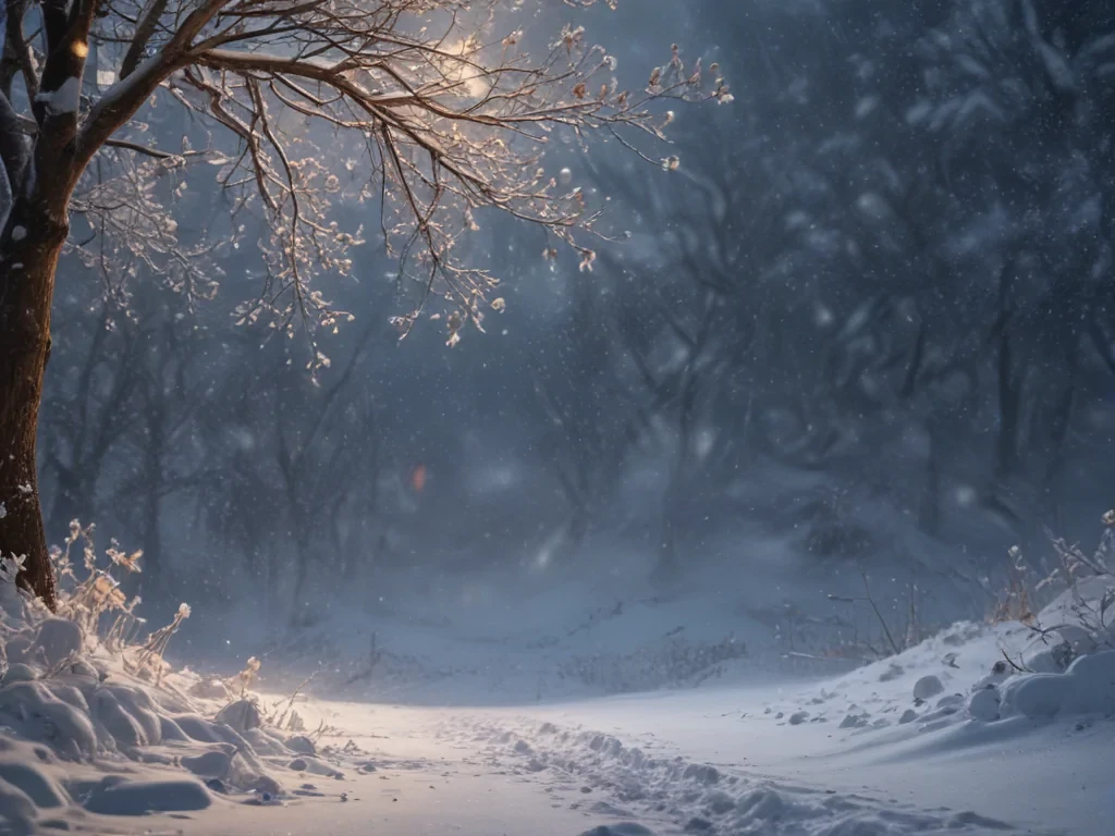 falling snow png