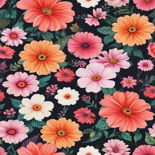 flowers with no background