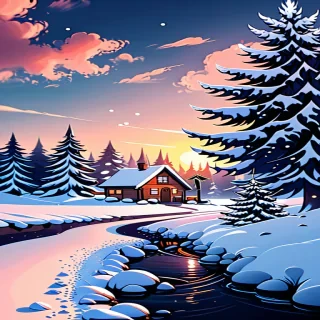 winter phone wallpaper