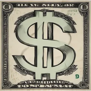 dollar sign transparent