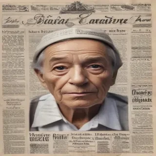 newspaper collage png