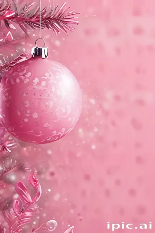 cute pink christmas wallpaper