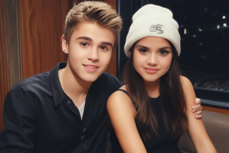 selena gomez and justin beiber