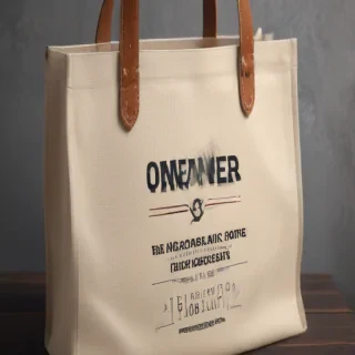 canvas bag mockup
