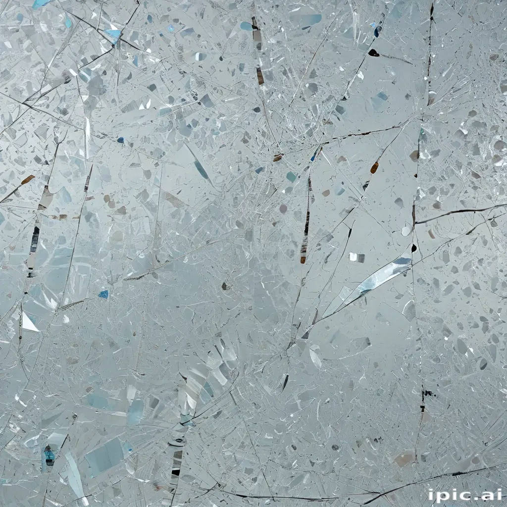 broken glass texture