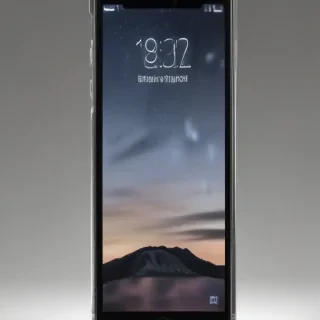 iphone with transparent background