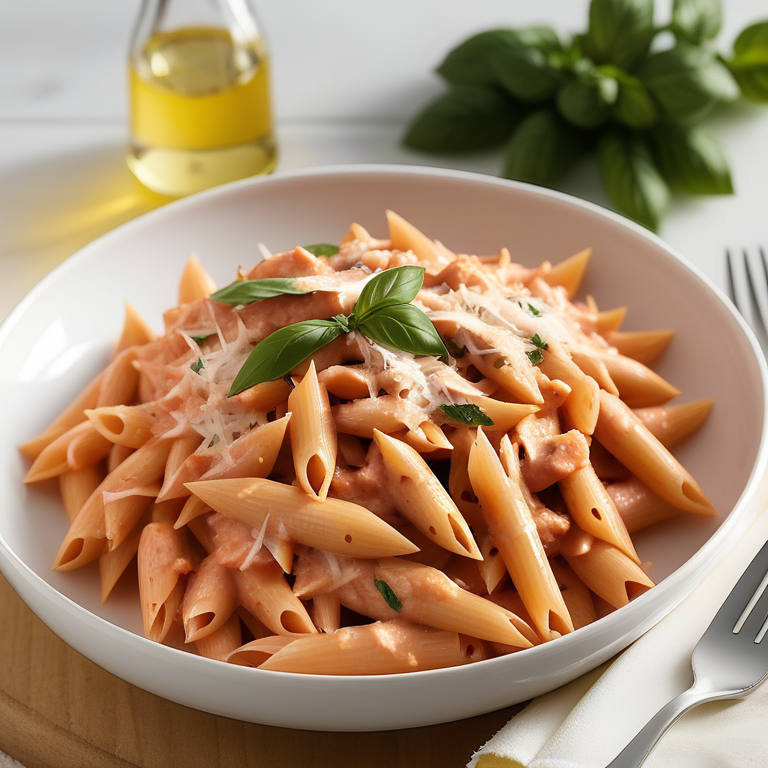 penne alla vodka with chicken recipe