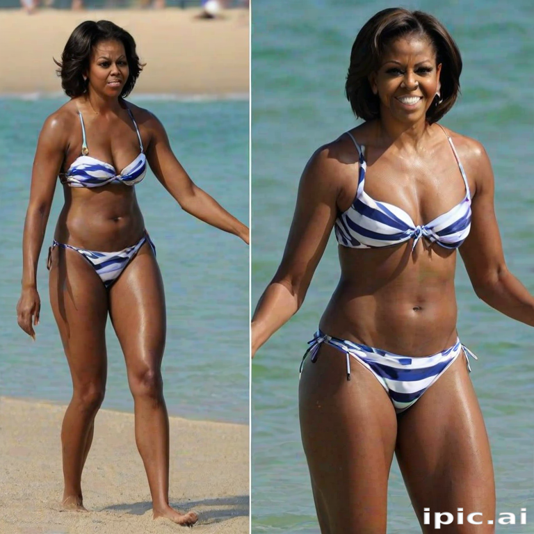 michelle obama in bikini