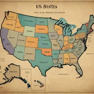 us states on a map