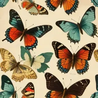 vintage butterfly illustration