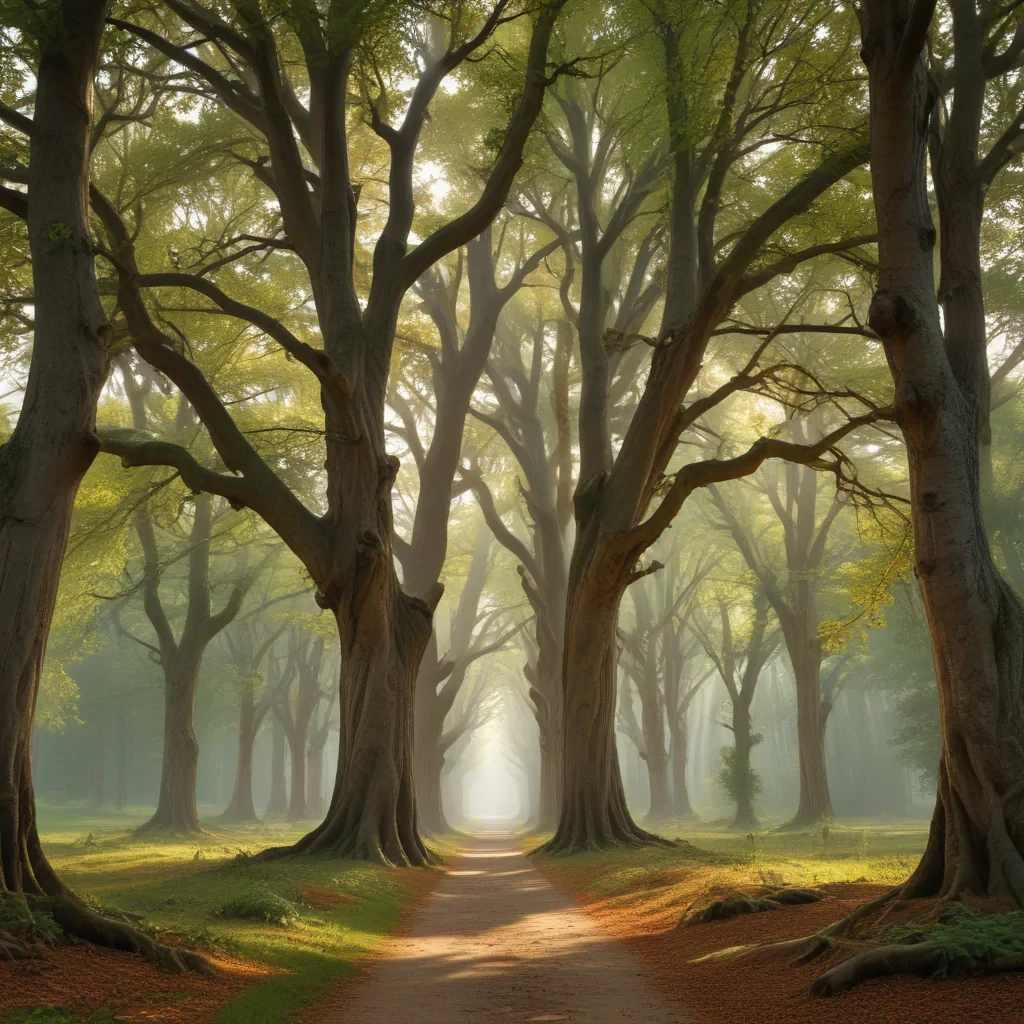 trees transparent
