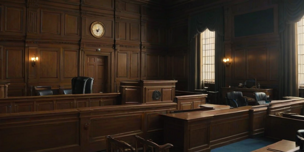 courtroom background