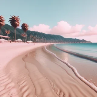 beach background aesthetic