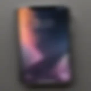 iphone with transparent background
