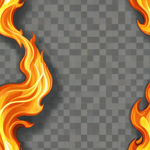 flames transparent background