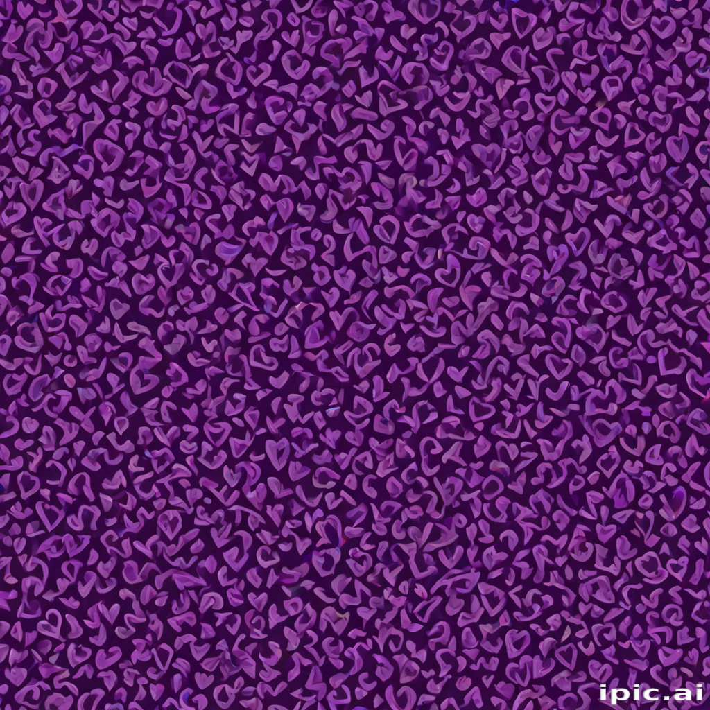 purple heart pattern wallpaper