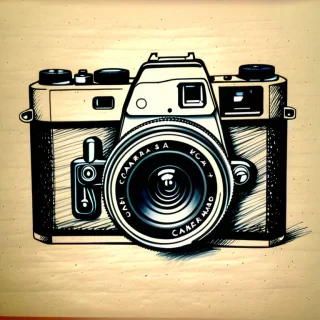 camera drawing