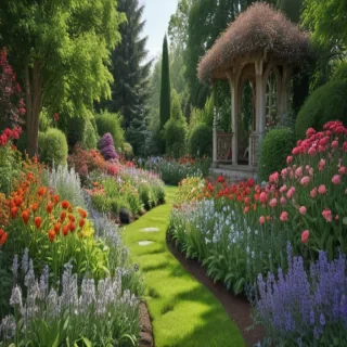 flower garden