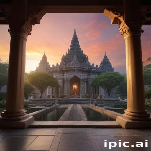 temple background