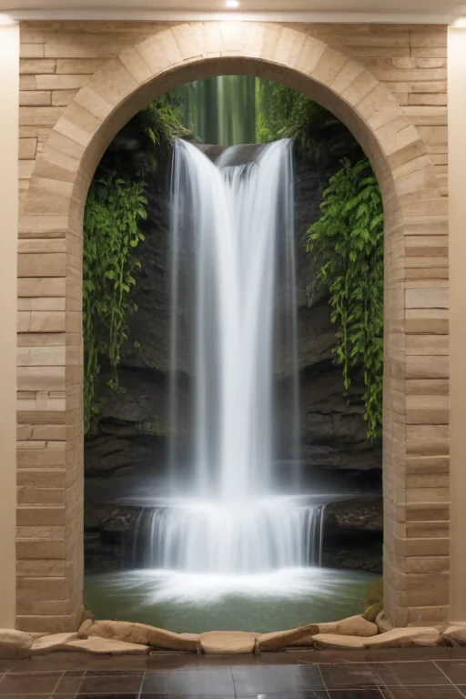 water fall wall paper