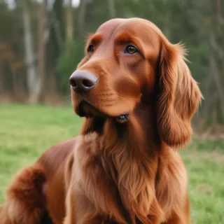 irish setter dog breed