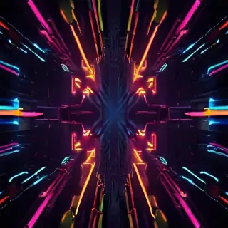 coolest neon wallpaper