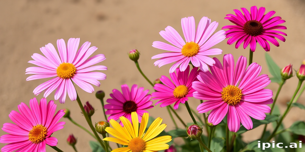 flowers with no background