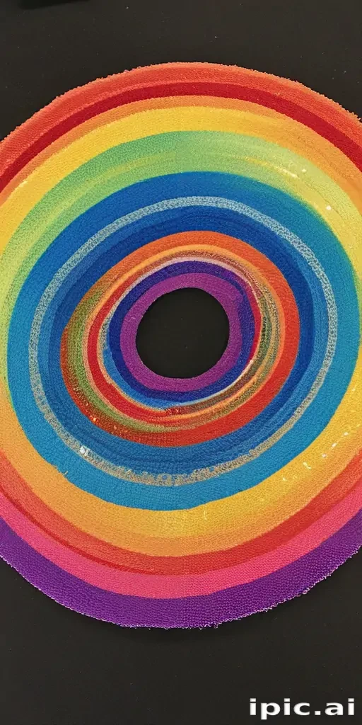 rainbow back round