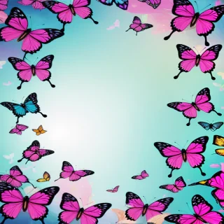 aesthetic butterfly background