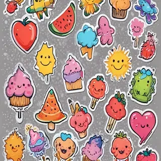 sticker clipart