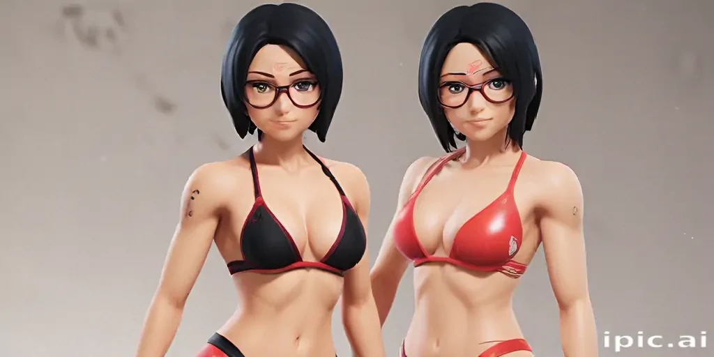 sarada bikini