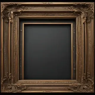 picture frame transparent