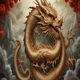 chinese dragon background