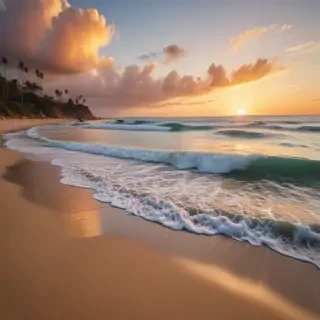 aesthetic beach background