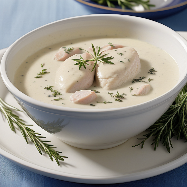 cream of chicken and herbs