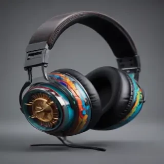 headphones background
