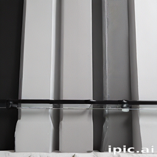 Abstract Composition of Textured Panels in Black, White, and Gray Tones