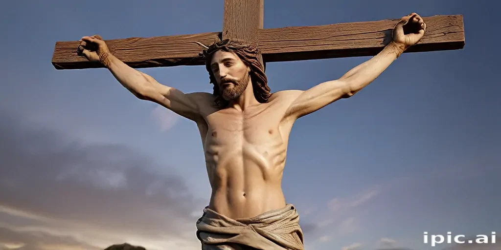 jesus on the cross pictures