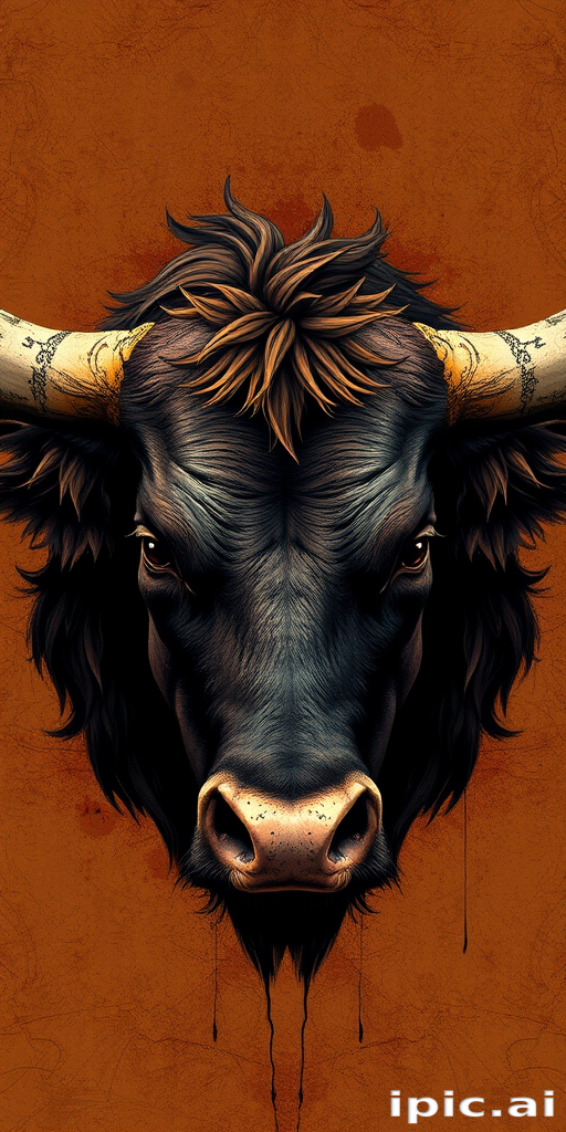 bull background