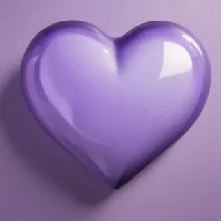 light purple heart wallpaper