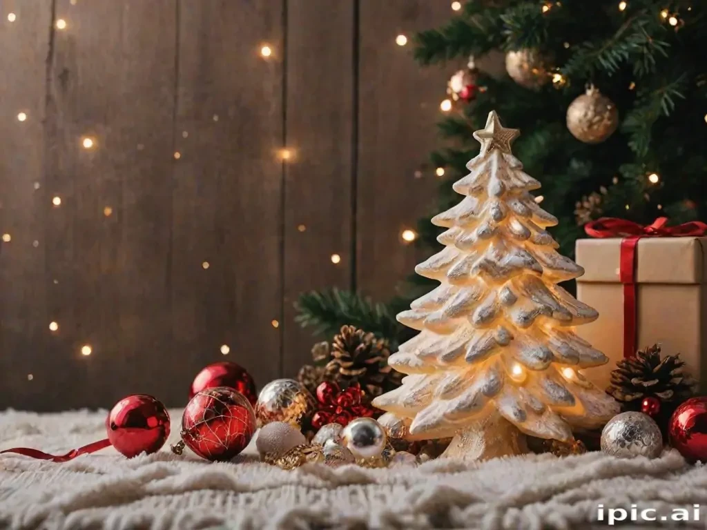 christmas background aesthetic