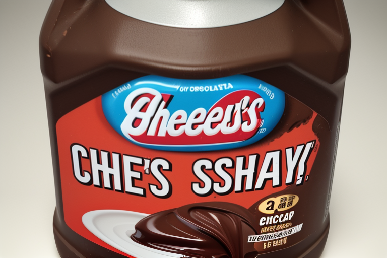 can of hershey's chocolate syrup